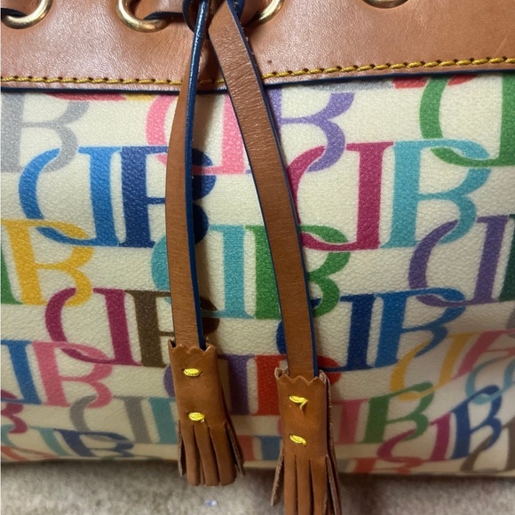 Multi color dooney & Burke purse - Picture 3 of 6